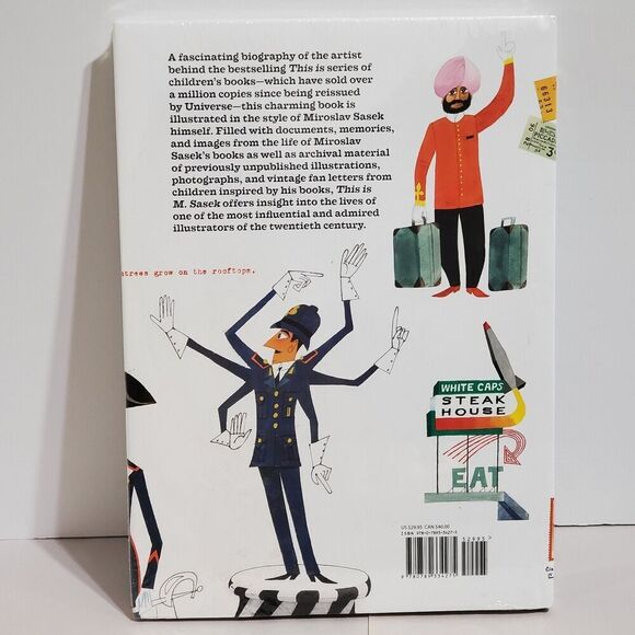 THIS IS M. SASEK: THE EXTRAORDINARY LIFE AND TRAVELS Olga Cerna & Pavel NEW - Picture 2 of 3